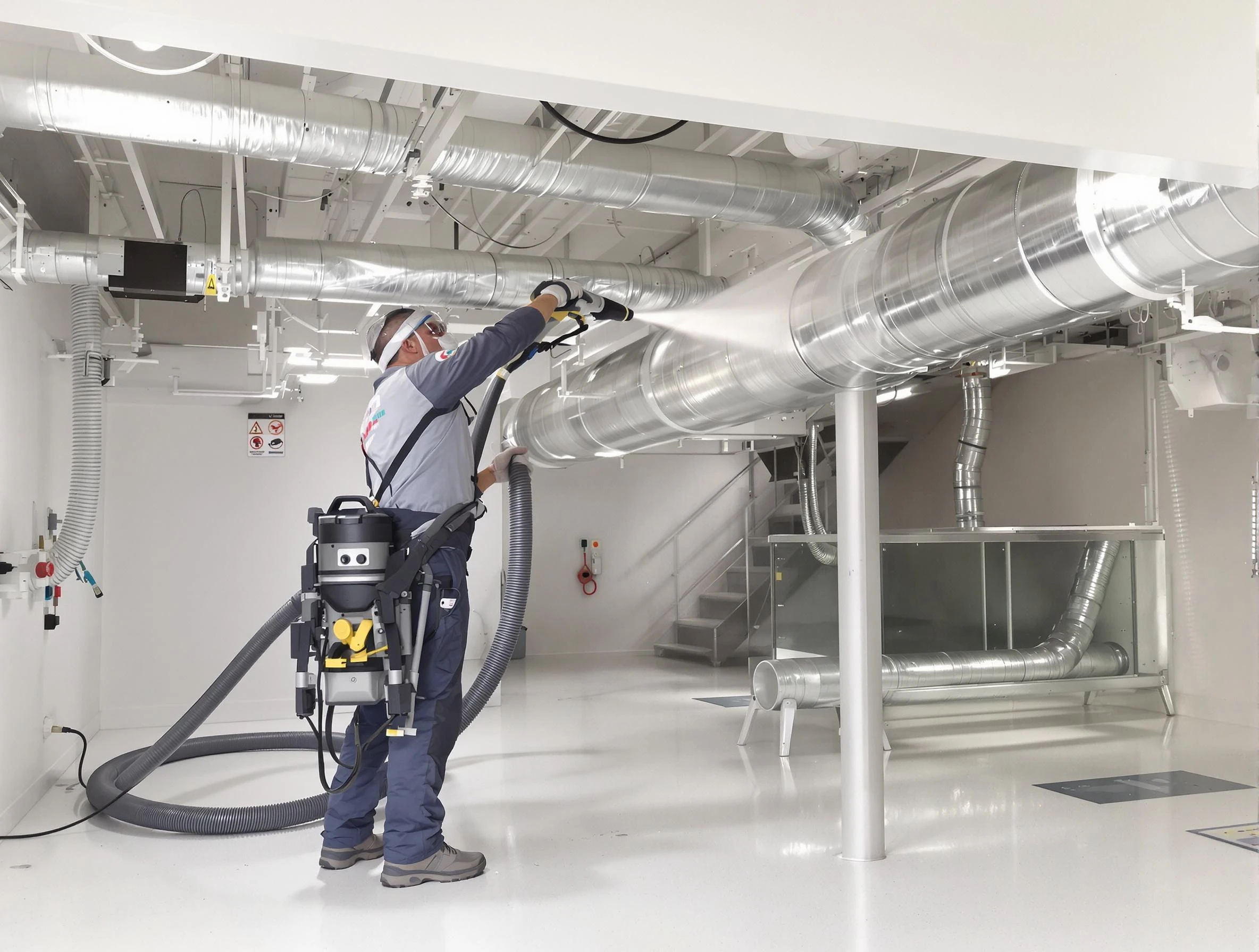 Professional central duct cleaning by Lafayette Air Duct Cleaning in Lafayette